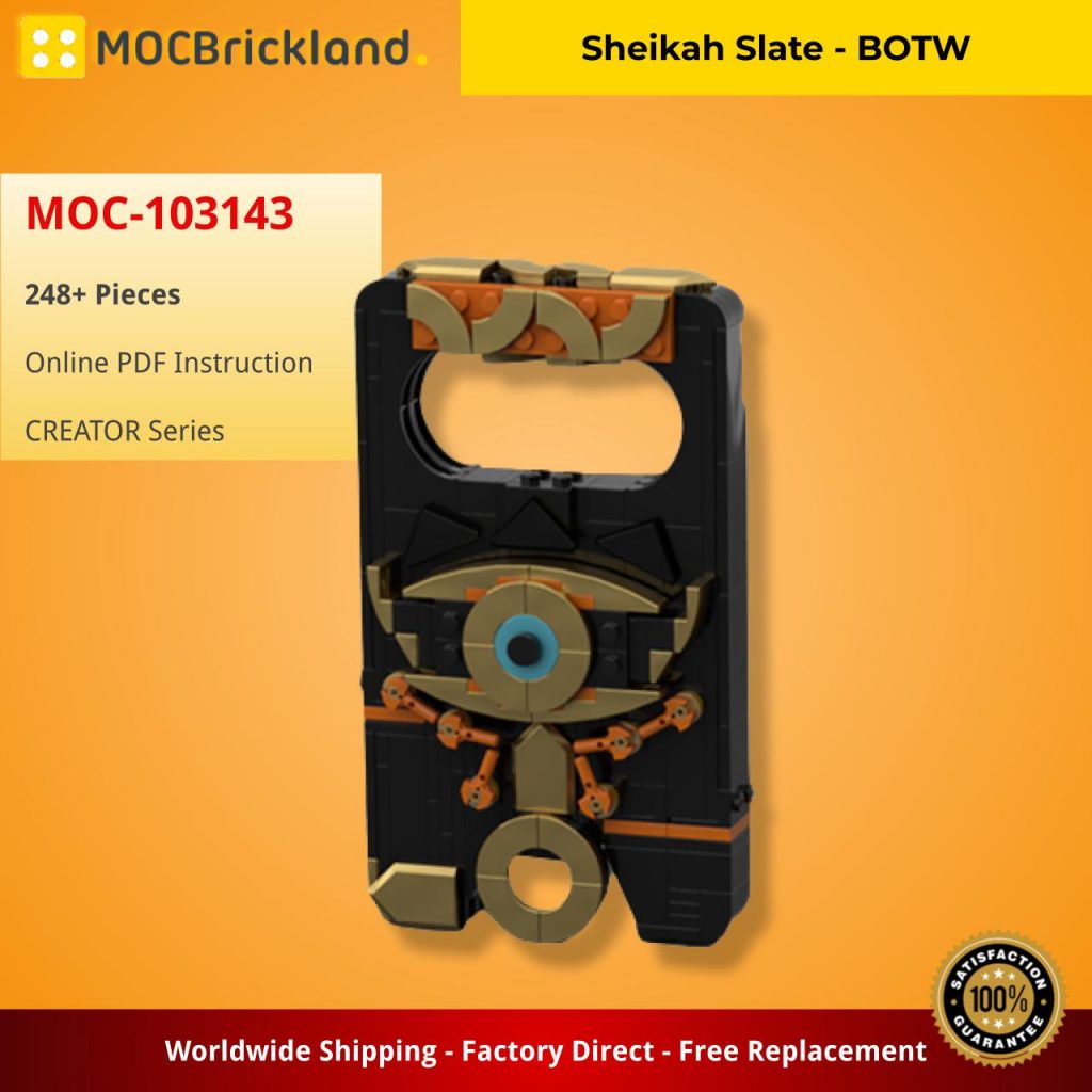 Sheikah Slate – BOTW MOC-103143 Creator with 248 Pieces