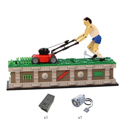 Lawn Mower Man CREATOR MOC-10820 WITH 1464 PIECES