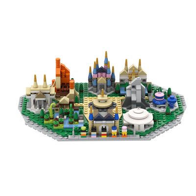 Disneyland Microscale CREATOR MOC-12753 by Carlierti with 615 pieces