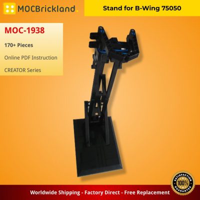 Stand for B-Wing 75050 CREATOR MOC-1938 WITH 170 PIECES