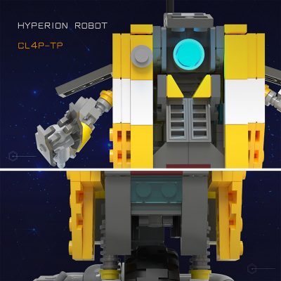 Claptrap (CL4P-TP) CREATOR MOC-26248 by daarken WITH 785 PIECES