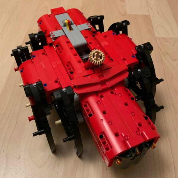 Mechanical Spider (42082 model C) CREATOR MOC-35822 by Kartmen with 829 pieces