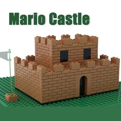 Mario Castle 1-1 Creator MOC-38195 by beezysmeezy with 264 pieces