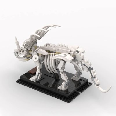 Styracosaurus Skeleton CREATOR MOC-45888 by LegoFossil with 369 pieces