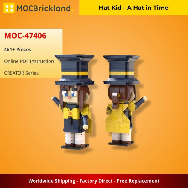 Hat Kid – A Hat in Time CREATOR MOC-47406 by BrickHugger171 with 461 pieces