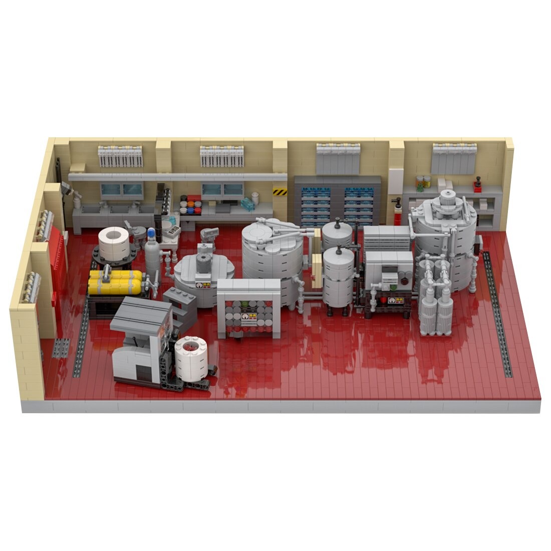 Breaking Bad Superlab CREATOR MOC-49863 by YCBricks WITH 2885 PIECES