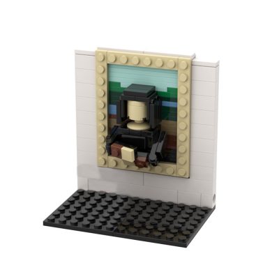 3D Mini Masterpiece – The Mona Lisa CREATOR MOC-51664 WITH 118 PIECES