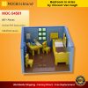 Bedroom in Arles CREATOR MOC-54501 by Vincent Van Gogh with 667 pieces