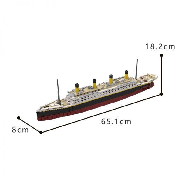 RMS Titanic CREATOR MOC-56817 by bru_bri_mocs WITH 2175 PIECES