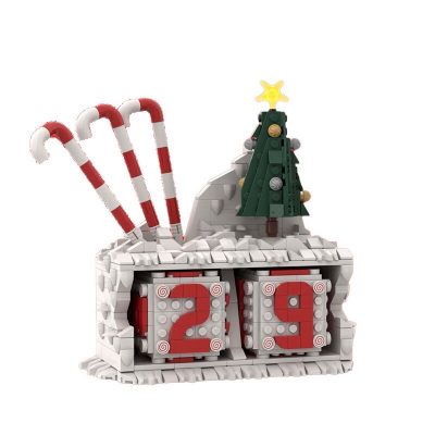 Christmas/Advent Countdown Creator MOC-58027 by Jeffy-O with 651 pieces