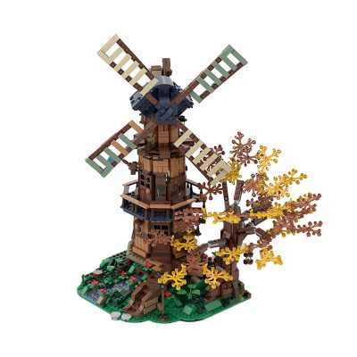 Mill on the Hill CREATOR MOC-59227 by Nobsta WITH 1776 PIECES