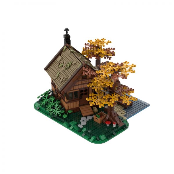 Family Cabin CREATOR MOC-64694 by Gr33tje13 WITH 1369 PIECES