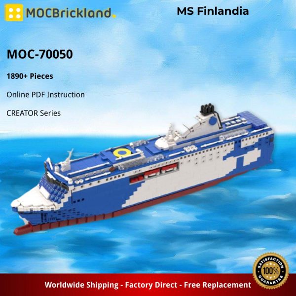 MS Finlandia CREATOR MOC-70050 by bru_bri_mocs WITH 1890 PIECES