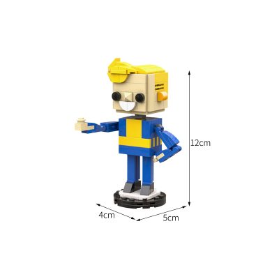 Vault Boy CREATOR MOC-71939 by Legofolk WITH 140 PIECES