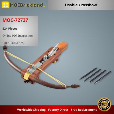 Usable Crossbow CREATOR MOC-72727 by MartinLegoDesign WITH 52 PIECES