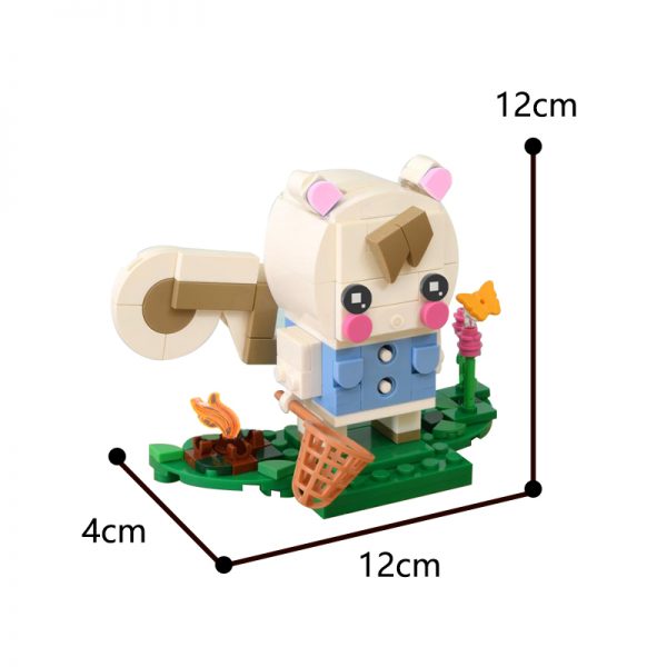 Animal Crossing – Marshal Brickheadz CREATOR MOC-75956 by Carbohydrates WITH 166 PIECES