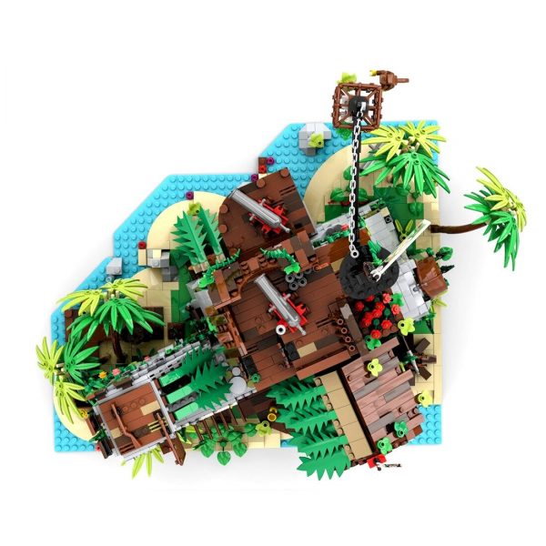 Forbidden Island CREATOR MOC-77171 by llucky WITH 2979 PIECES
