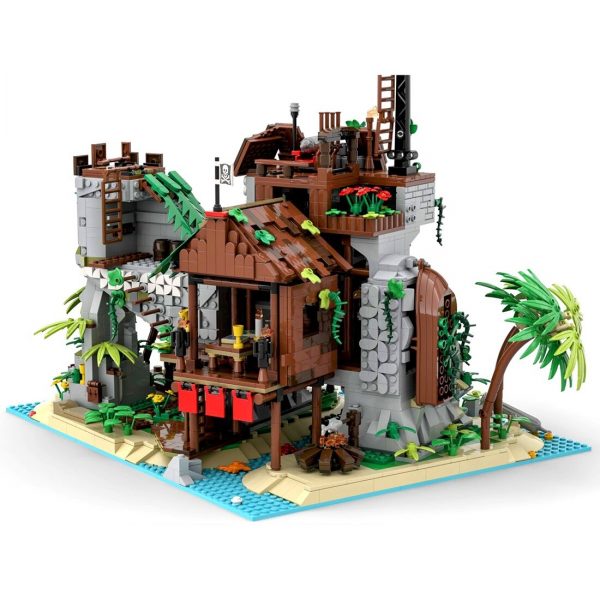 Forbidden Island CREATOR MOC-77171 by llucky WITH 2979 PIECES