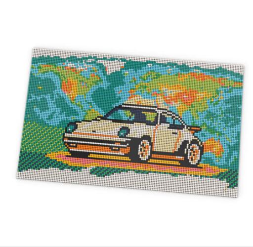 31203 Porsche World Tour CREATOR MOC-79000 by jorah WITH 9642 PIECES