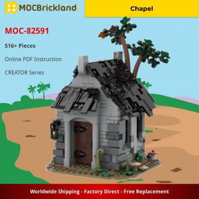 Chapel CREATOR MOC-82591 by Peter.Keith with 516 pieces