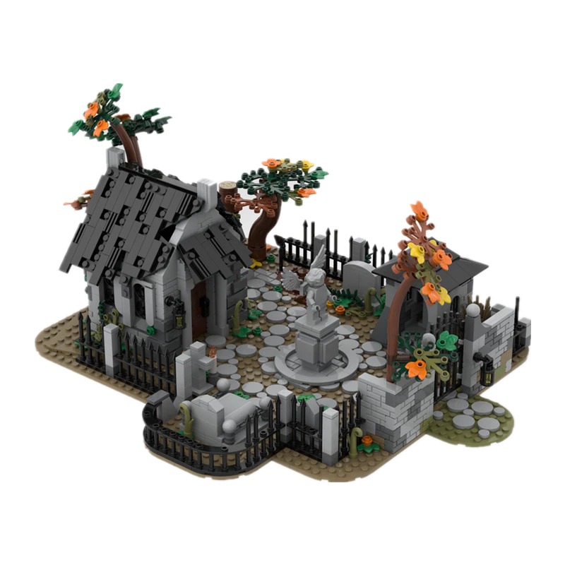 Graveyard CREATOR MOC-82593 by Peter.Keith with 1194 pieces