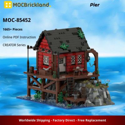 Pier CREATOR MOC-85452 by Oovladimir with 1665 pieces