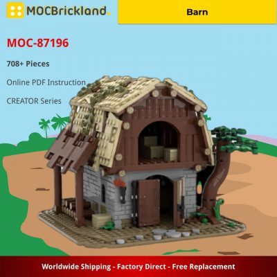 Barn CREATOR MOC-87196 by Peter.Keith with 708 pieces