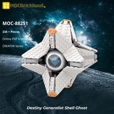 Destiny Generalist Shell Ghost CREATOR MOC-88251 with 338 pieces