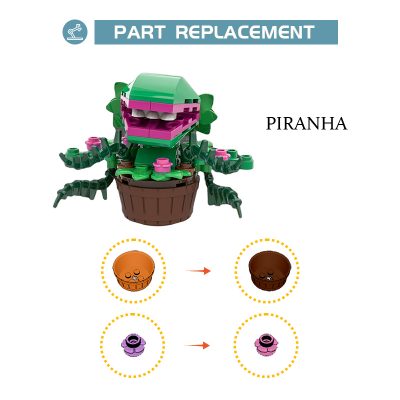 Audrey II by benbuildslego CREATOR MOC-89464 WITH 47 PIECES