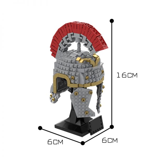 Roman Centurion (Helmet Collection) CREATOR MOC-89490 with 568 pieces