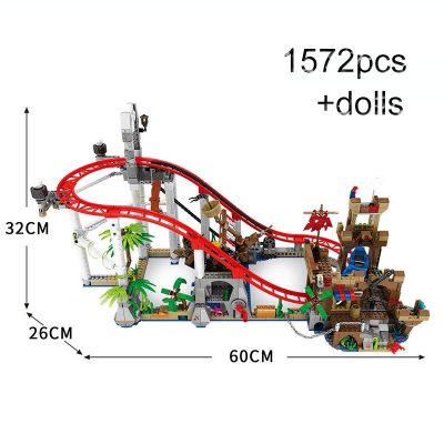 Pirate Roller Coaster CREATOR MOC-89805 WITH 1572 PIECES
