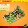 Tropical Rainforest Scene Brick CREATOR MOC-89820 with 983 pieces