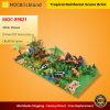 Tropical Rainforest Scene Brick CREATOR MOC-89821 with 1018 pieces