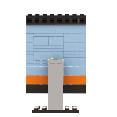 Famous Painting Sunflower CREATOR MOC-89836 WITH 74 PIECES