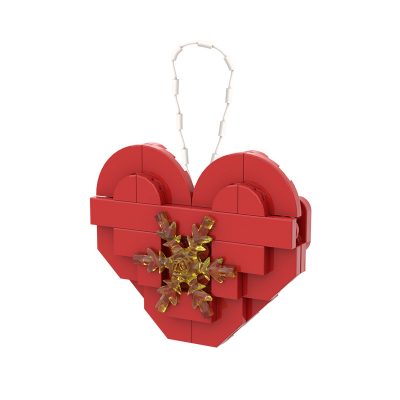 Christmas Love Ornament CREATOR MOC-89851 WITH 42 PIECES