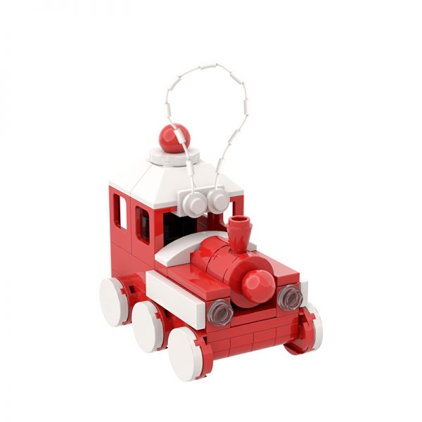Christmas Train Ornament CREATOR MOC-89852 WITH 75 PIECES