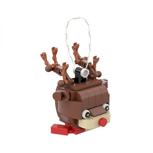 Christmas Reindeer Ornament CREATOR MOC-89856 WITH 97 PIECES