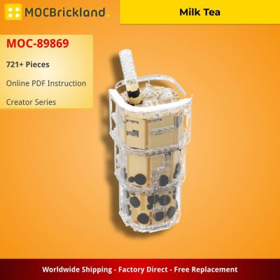 Milk Tea CREATOR MOC-89869 WITH 721 PIECES