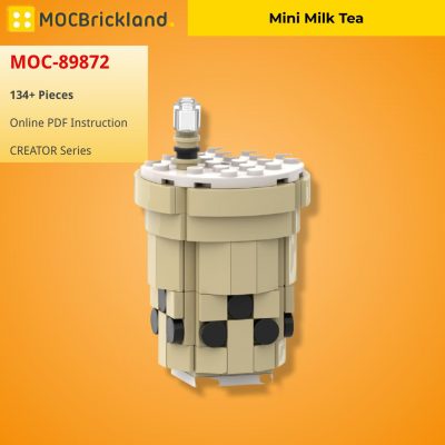 Mini Milk Tea CREATOR MOC-89872 WITH 134 PIECES