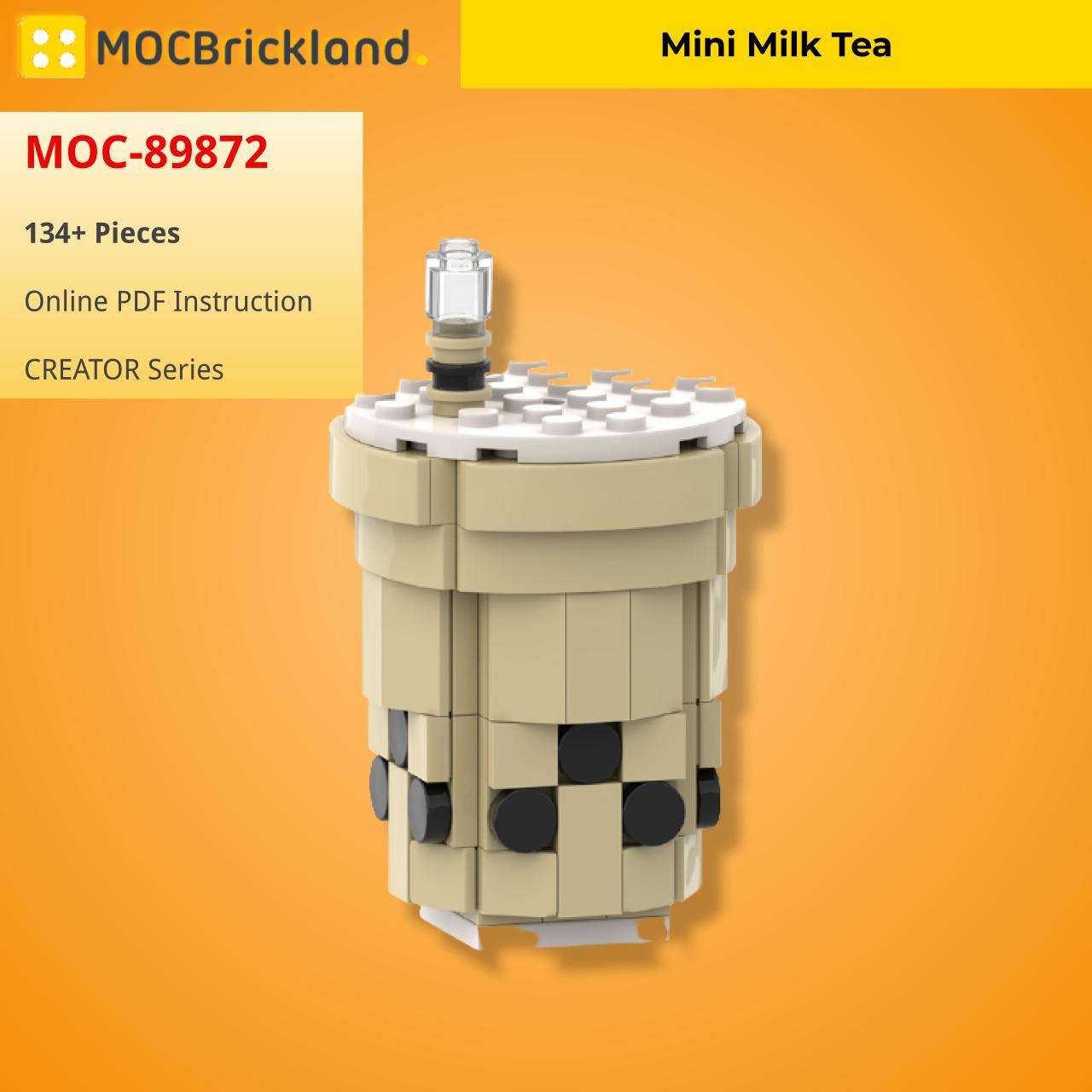 Mini Milk Tea CREATOR MOC-89872 WITH 134 PIECES