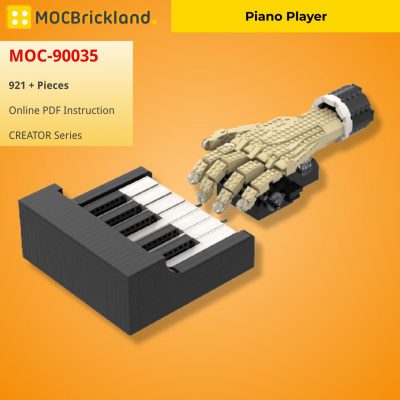 Piano Player CREATOR MOC-90035 WITH 921 PIECES