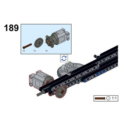 Quasar Fairground Ride CREATOR MOC-91225 by Gdale WITH 2609 PIECES