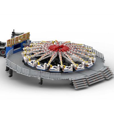 Quasar Fairground Ride CREATOR MOC-91225 by Gdale WITH 2609 PIECES