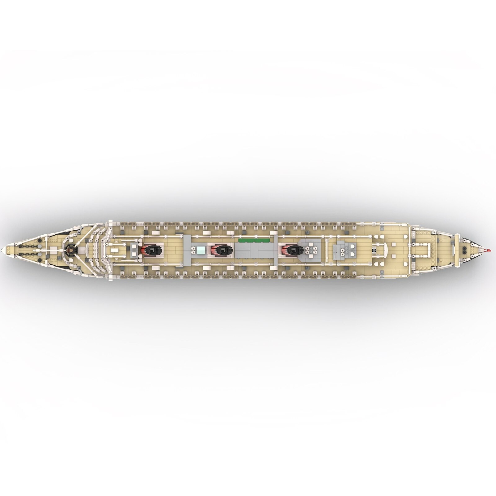 Queen Mary CREATOR MOC-93208 by bru_bri_mocs WITH 4689 PIECES Queen Mary CREATOR MOC-93208 by bru_bri_mocs WITH 4689 PIECES