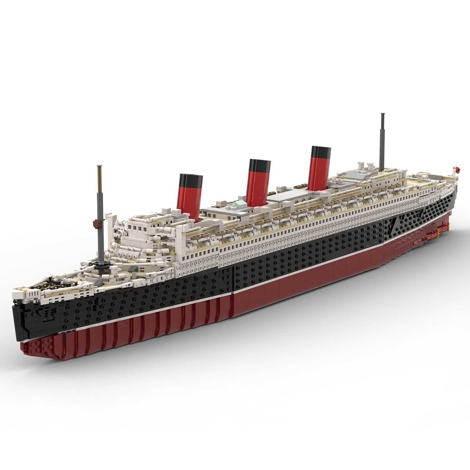 Queen Mary CREATOR MOC-93208 by bru_bri_mocs WITH 4689 PIECES Queen Mary CREATOR MOC-93208 by bru_bri_mocs WITH 4689 PIECES