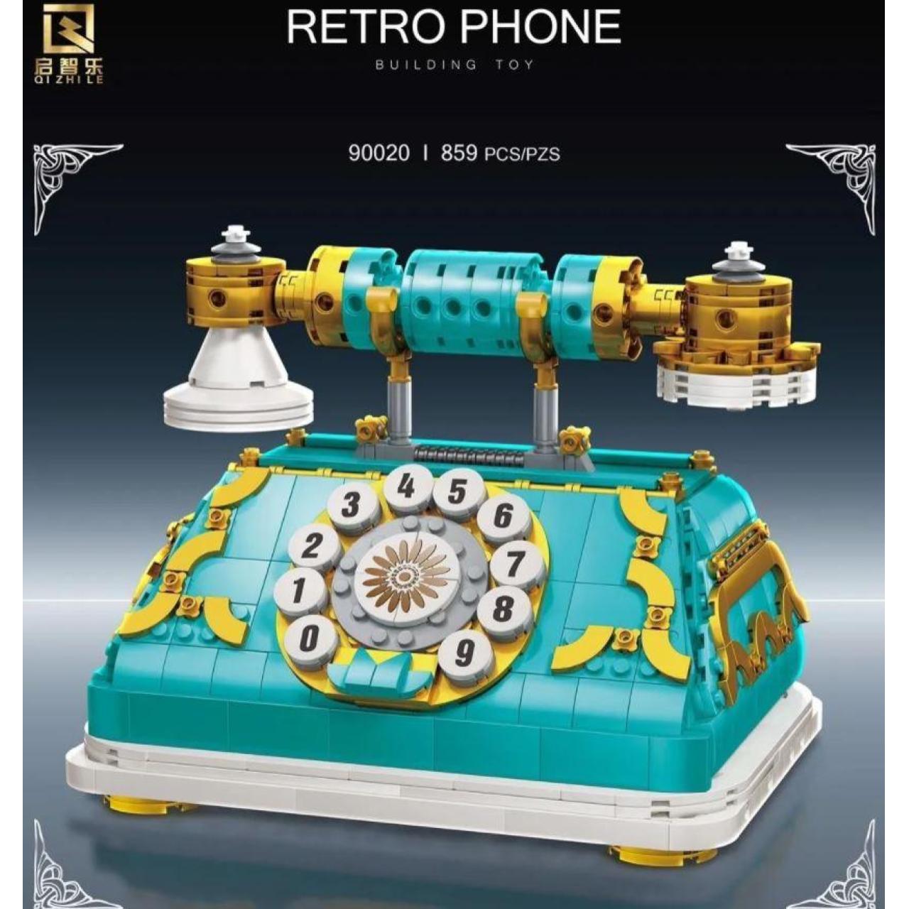 Retro Telephone CREATOR Qi Zhile 90020 with 859 pieces