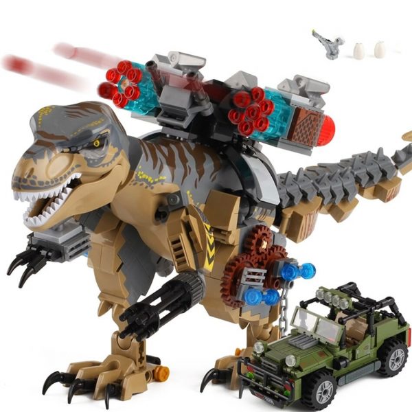 Dinosaur World: Mechanical Tyrannosaurus Chase CREATOR SY 1596 with 645 pieces