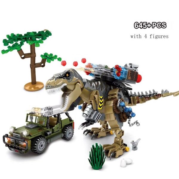 Dinosaur World: Mechanical Tyrannosaurus Chase CREATOR SY 1596 with 645 pieces