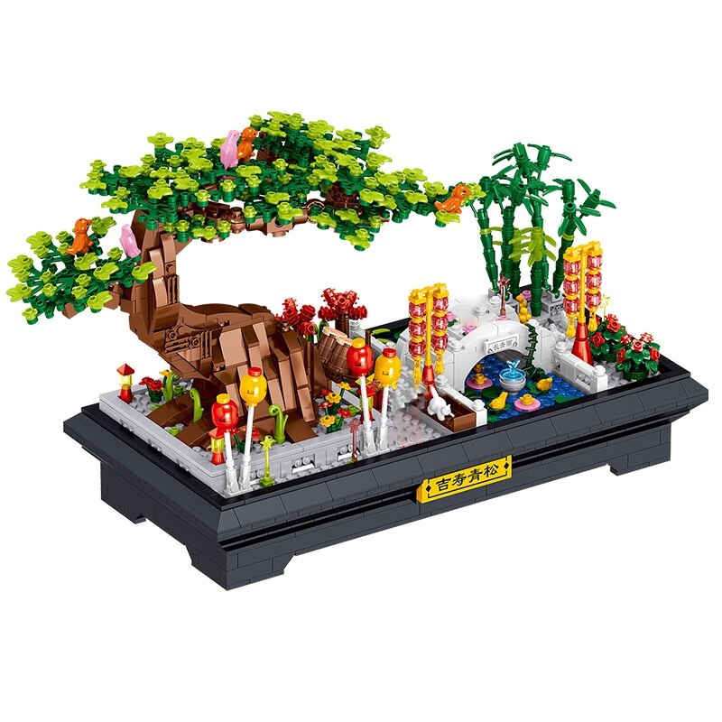 Building Block Bonsai : LEGO Pine