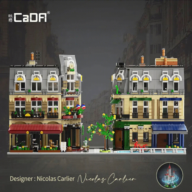 Paris Restaurant CaDA C66009 Creator With 3230 Pieces